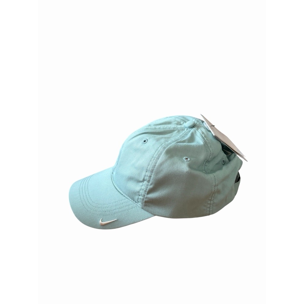 Nike Golf Hat Womens Blue Dri-FIT Running Cap Adjustable Canvas